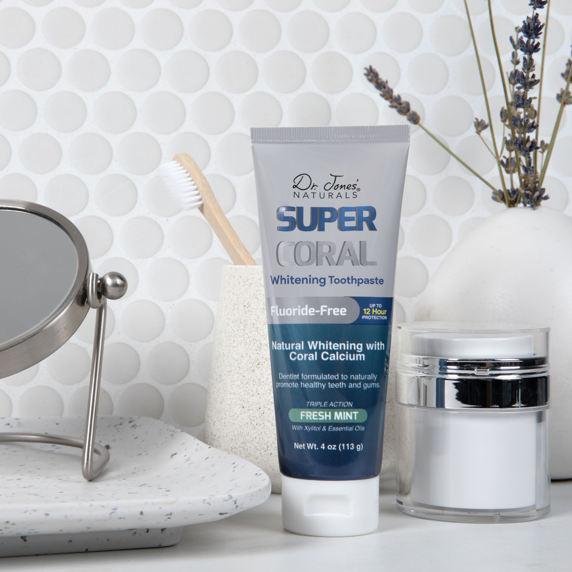 【レモン】タイチンルチルクォーツ共生アメジストの笑い口NO.030118 Super Coral Whitening Toothpaste – Dr. Jones' Naturals