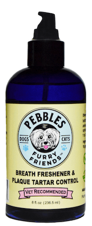  Pebbles Furry Friends™ Breath Freshener and Plaque Tartar Control Front Label