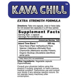  Dr. Jones Naturals Extra Strength Kava Chill Supplement Facts