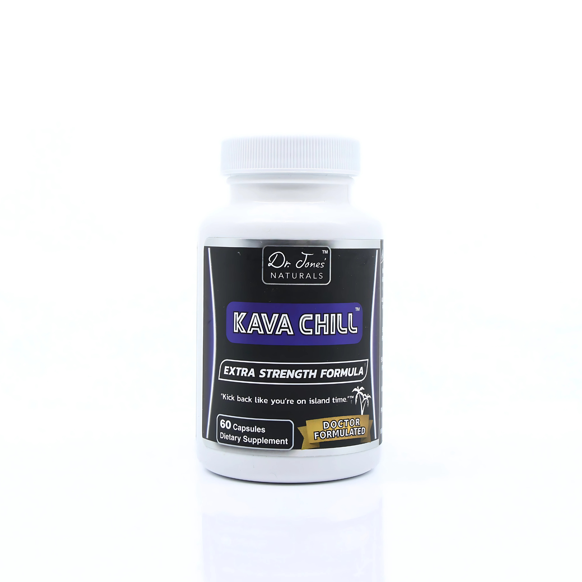 Bottle of Kava Chill by Dr. Jones' Naturals