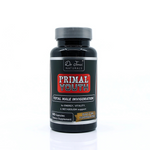 Supplement bottle labeled 'Primal Youth' by Dr. Jones Naturals on a white background