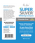 SuperSilver Whitening Toothpaste With Calcium Carbonate