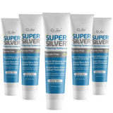 5-Pack of SuperSilver Whitening Toothpaste