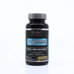 Supplement bottle labeled 'Top Brain' by Dr. Jane's Naturals on a white background