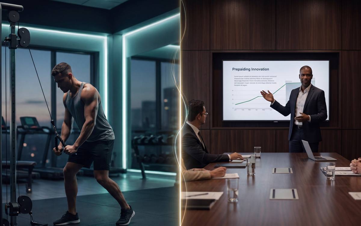 5am workout to boardroom