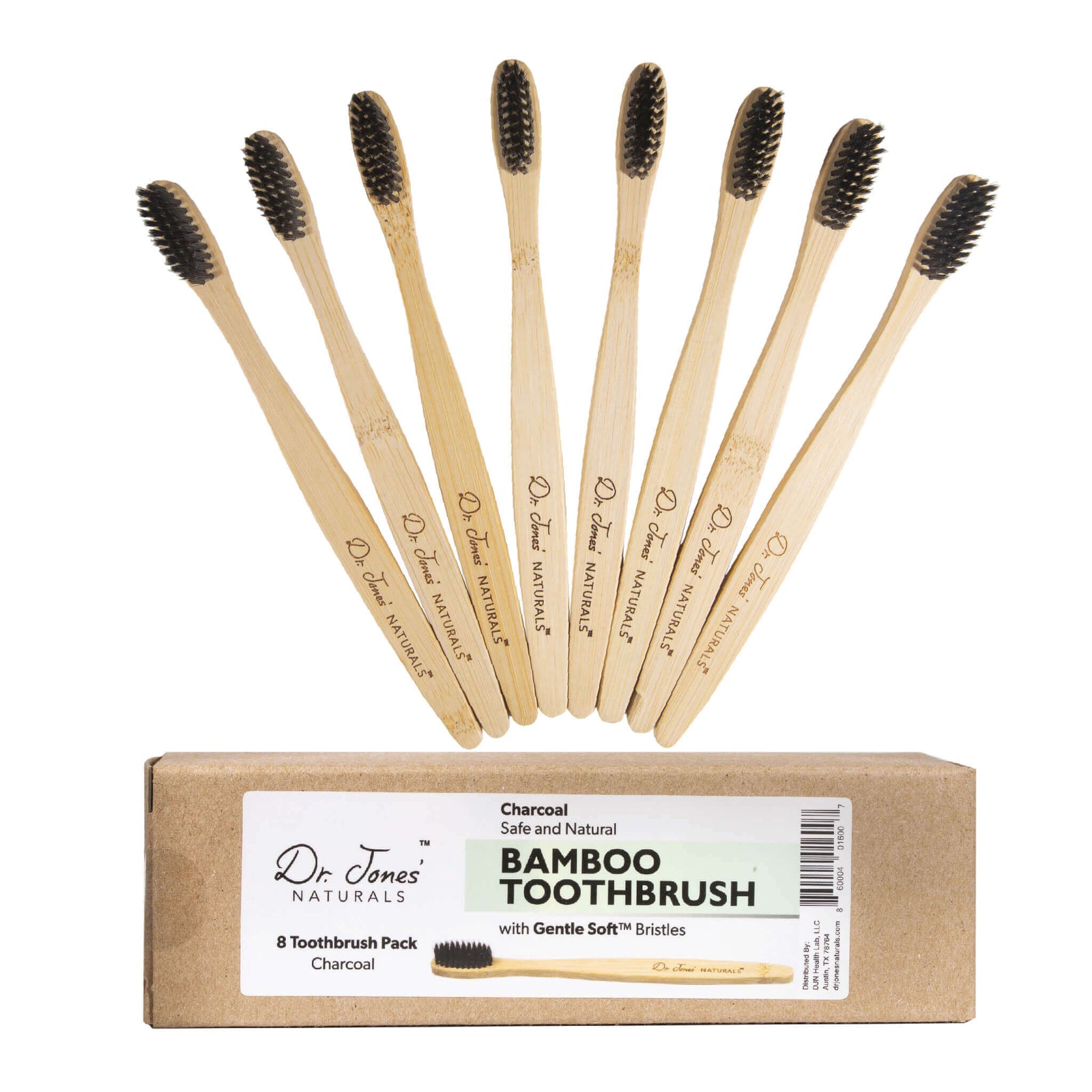 Bamboo Charcoal Toothbrush Pack