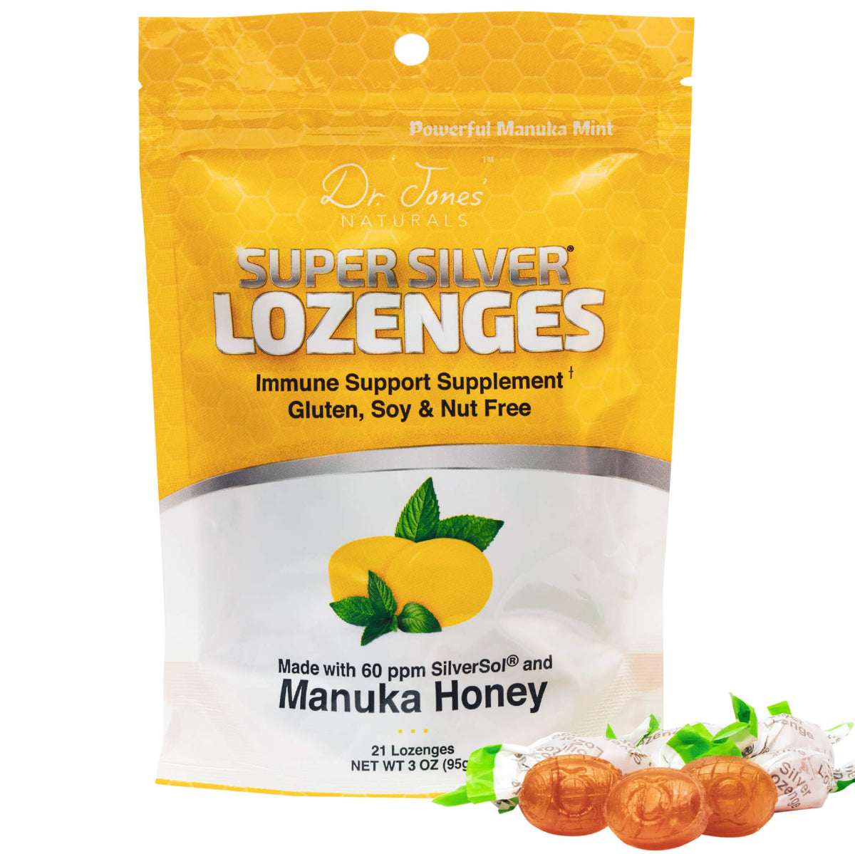 SuperSilver Manuka Honey Lozenges