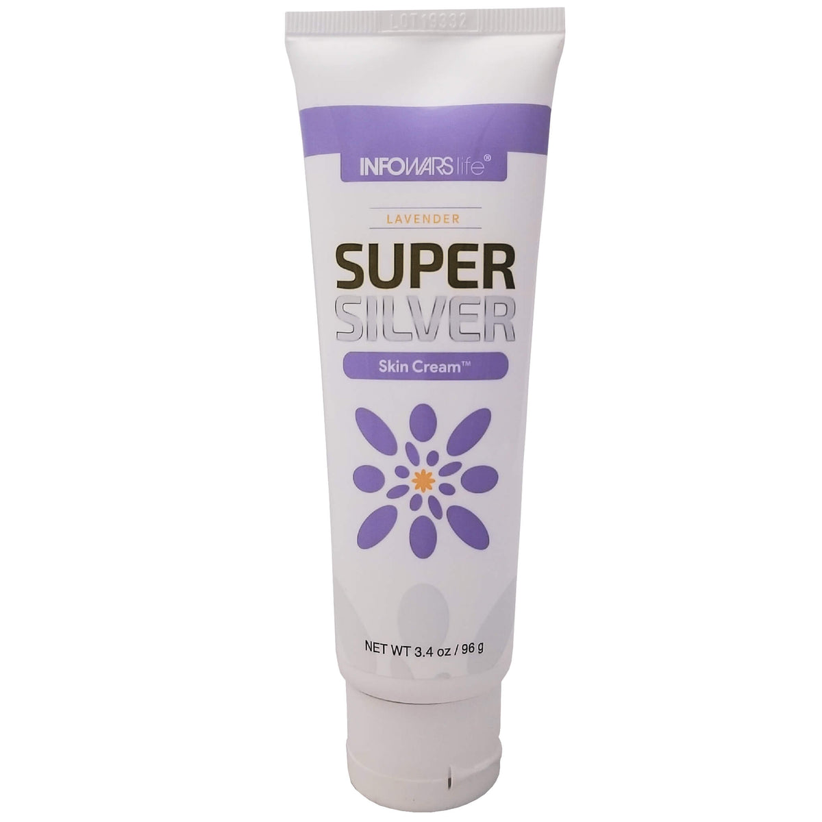 SuperSilver Lavender Skin Cream 3.4 oz Front