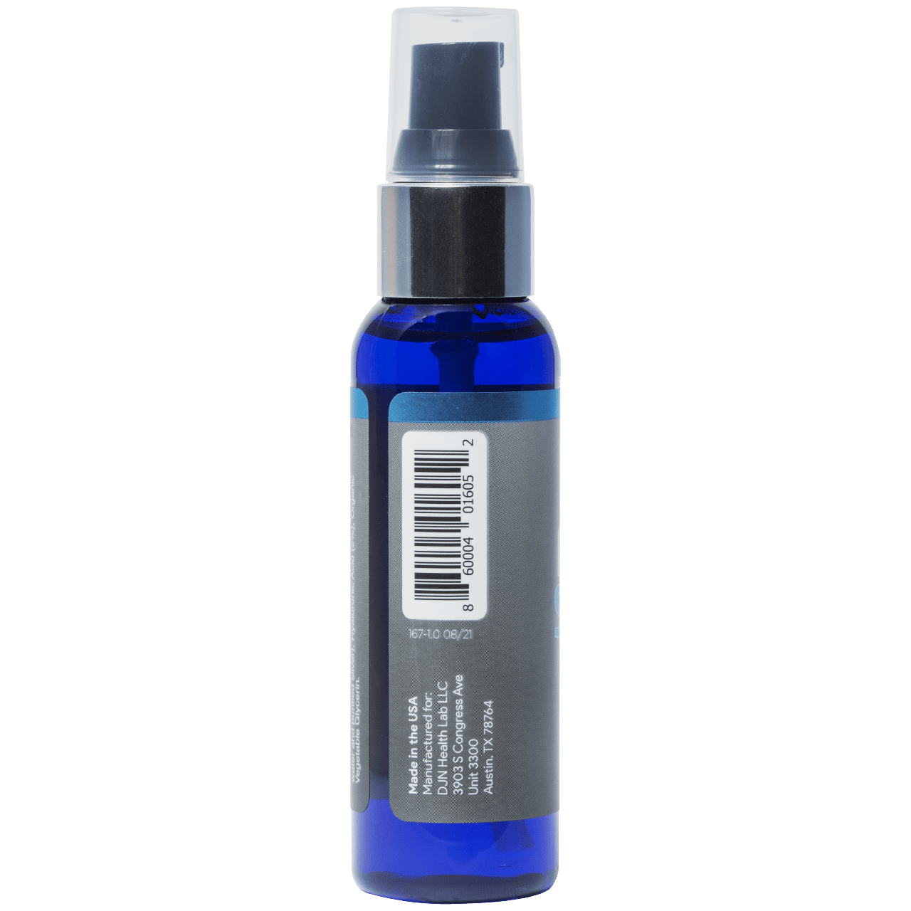 SuperSilver Facial Serum with SilverSol® Side Label