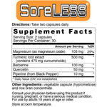  SoreLESS Supplement Facts