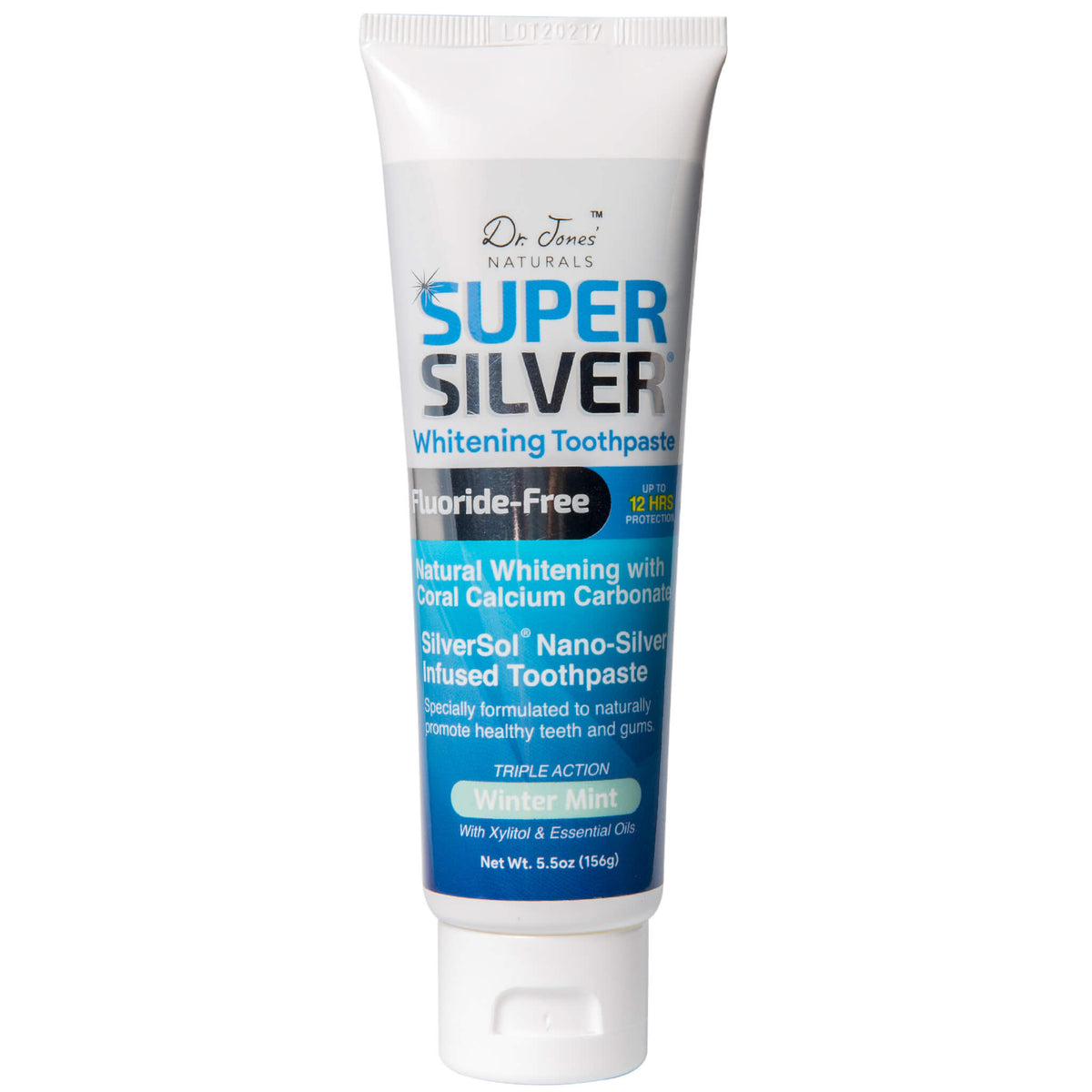  SuperSilver Whitening Toothpaste With Coral Calcium Carbonate